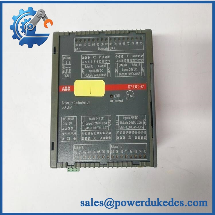 ABB 07DC92 GJR5252200R0101